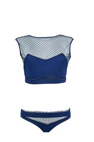 Picture of 'R U Mine?' Brassiere and briefs lingerie set